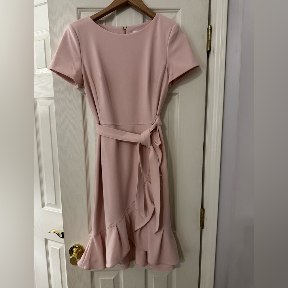 Pink size 6 Calvin Klein Dress